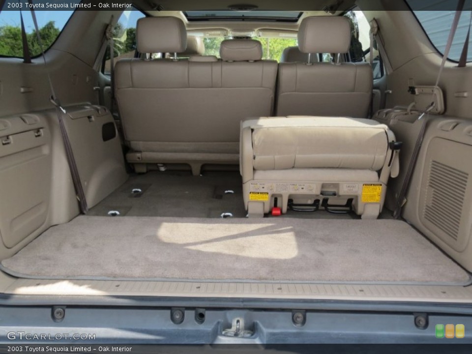 Oak Interior Trunk for the 2003 Toyota Sequoia Limited #71045438