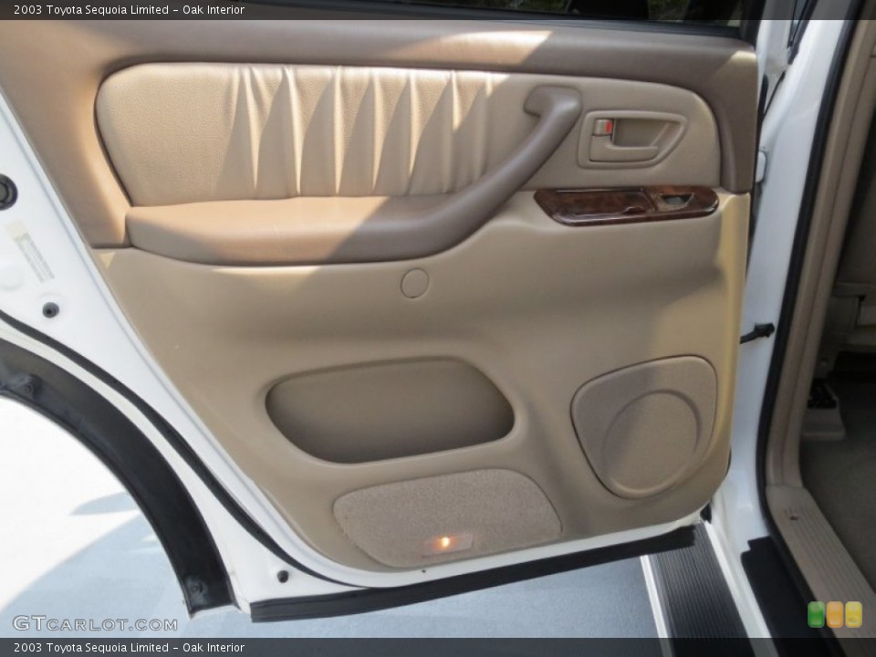 Oak Interior Door Panel for the 2003 Toyota Sequoia Limited #71045447
