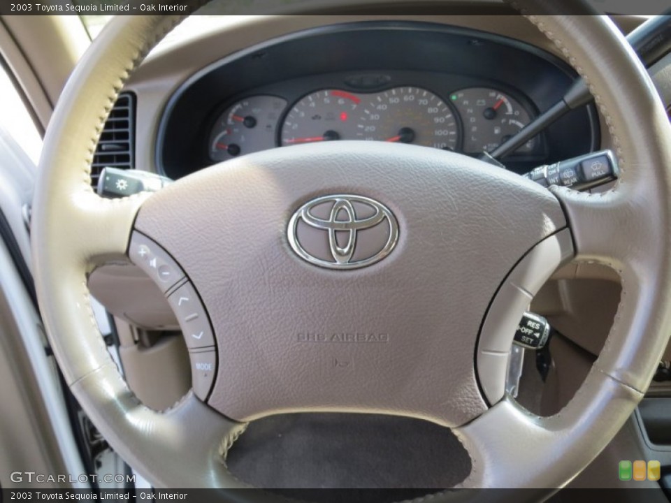 Oak Interior Steering Wheel for the 2003 Toyota Sequoia Limited #71045549