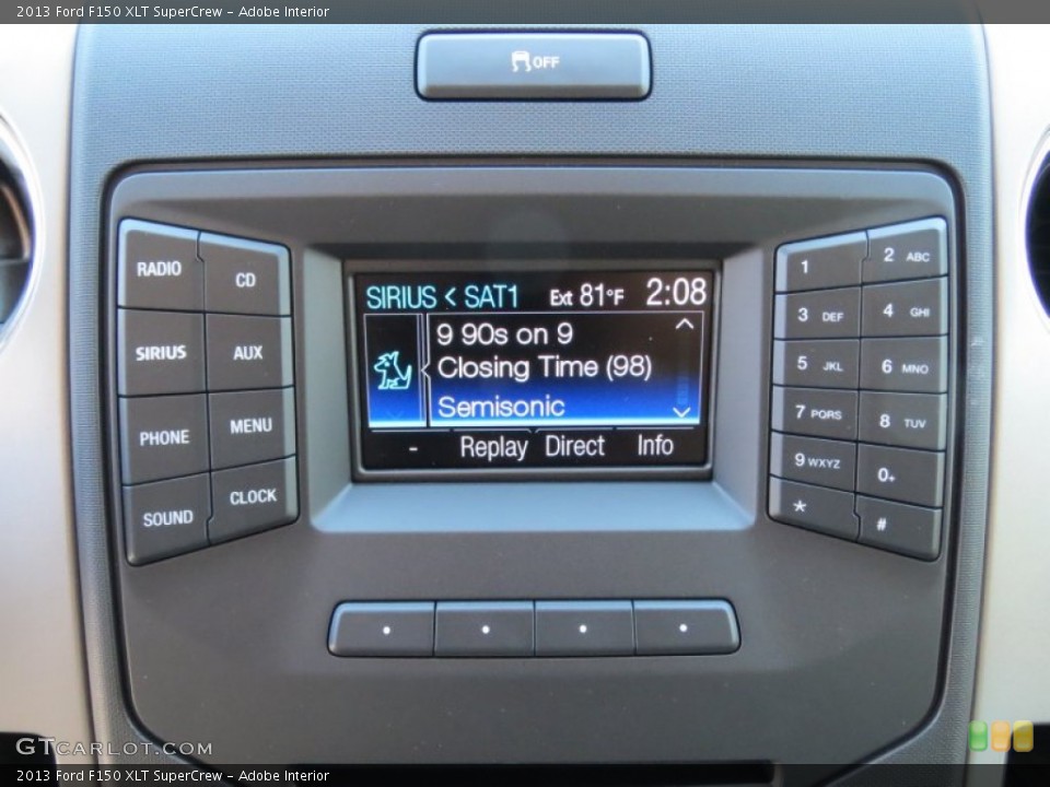 Adobe Interior Controls for the 2013 Ford F150 XLT SuperCrew #71045789