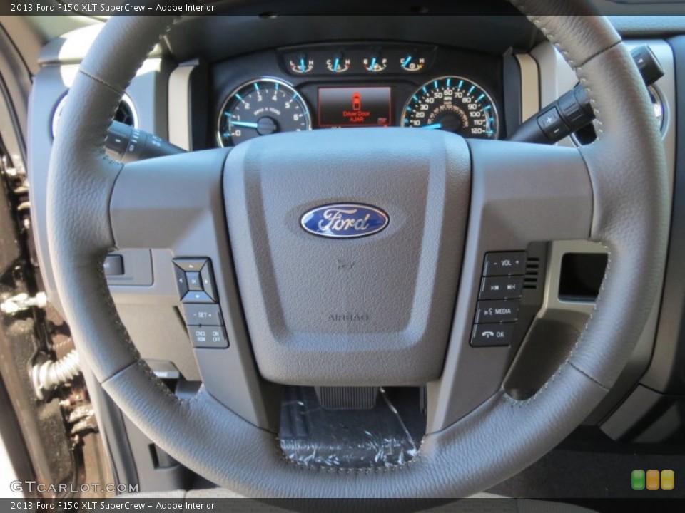 Adobe Interior Steering Wheel for the 2013 Ford F150 XLT SuperCrew #71045816