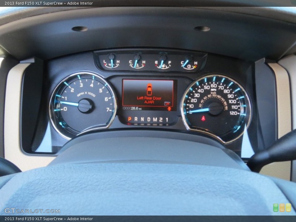 Adobe Interior Gauges for the 2013 Ford F150 XLT SuperCrew #71045824