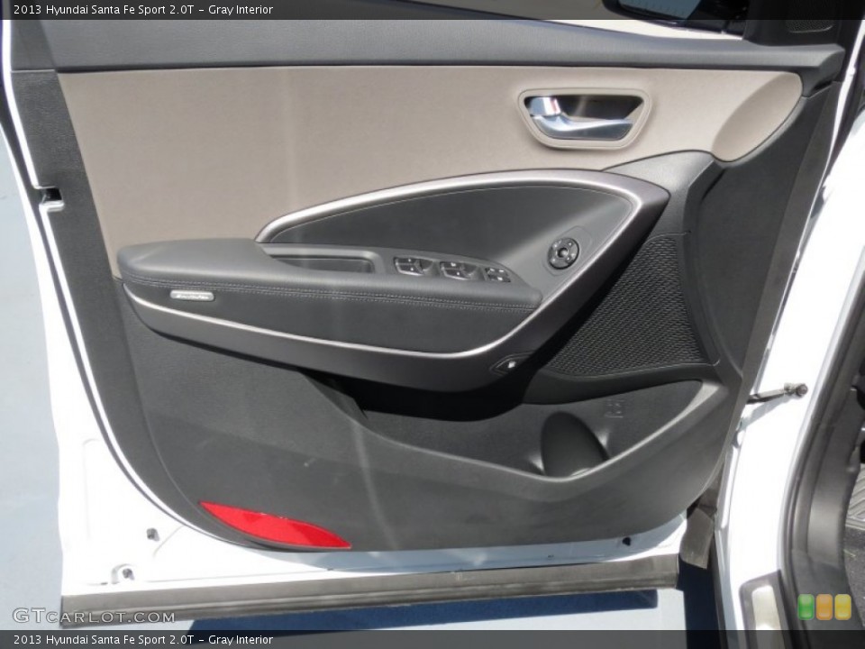 Gray Interior Door Panel for the 2013 Hyundai Santa Fe Sport 2.0T #71046026