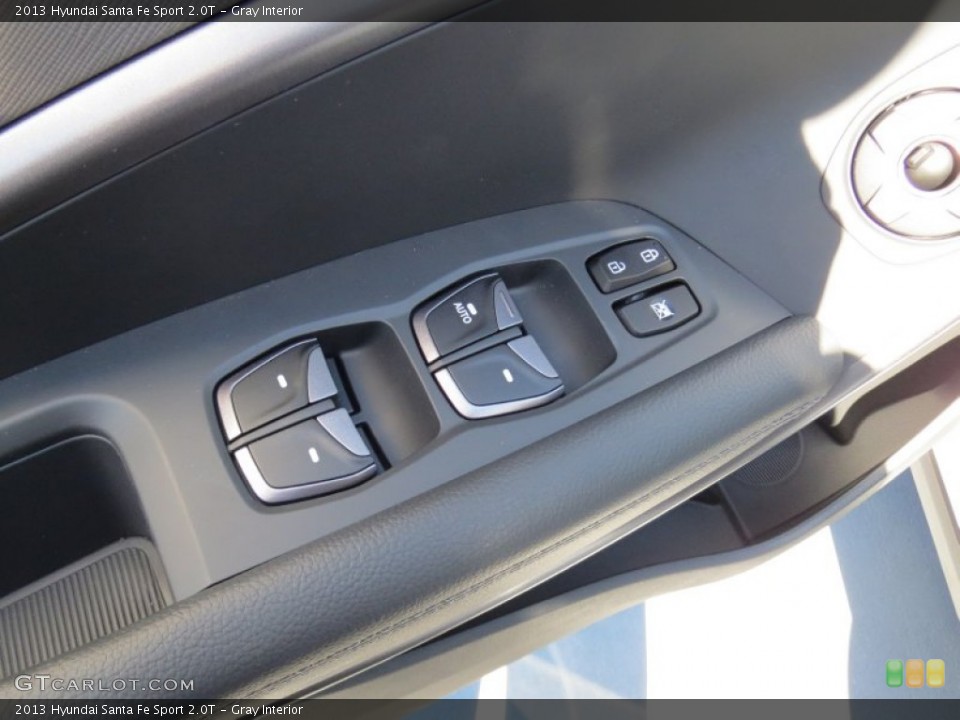 Gray Interior Controls for the 2013 Hyundai Santa Fe Sport 2.0T #71046035