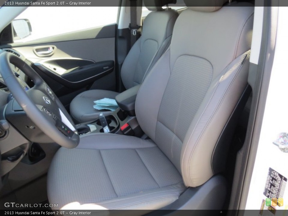 Gray Interior Photo for the 2013 Hyundai Santa Fe Sport 2.0T #71046044
