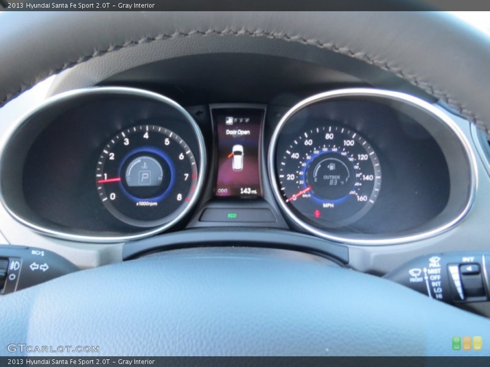 Gray Interior Gauges for the 2013 Hyundai Santa Fe Sport 2.0T #71046131