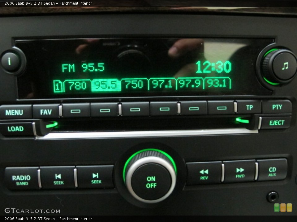 Parchment Interior Audio System for the 2006 Saab 9-5 2.3T Sedan #71046377