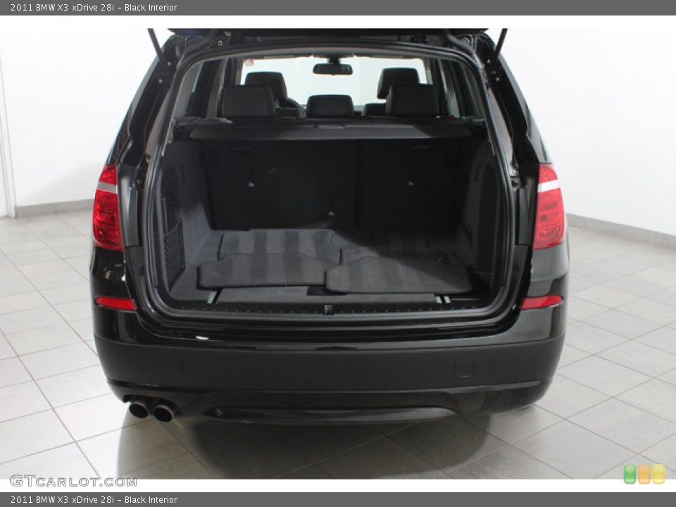 Black Interior Trunk for the 2011 BMW X3 xDrive 28i #71047529