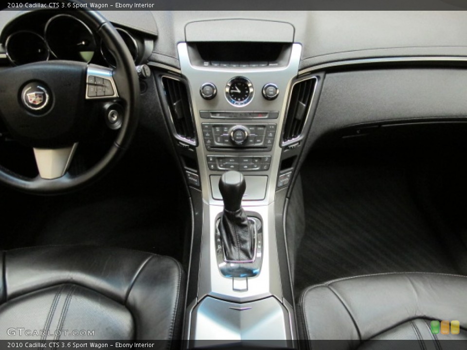 Ebony Interior Dashboard for the 2010 Cadillac CTS 3.6 Sport Wagon #71048804