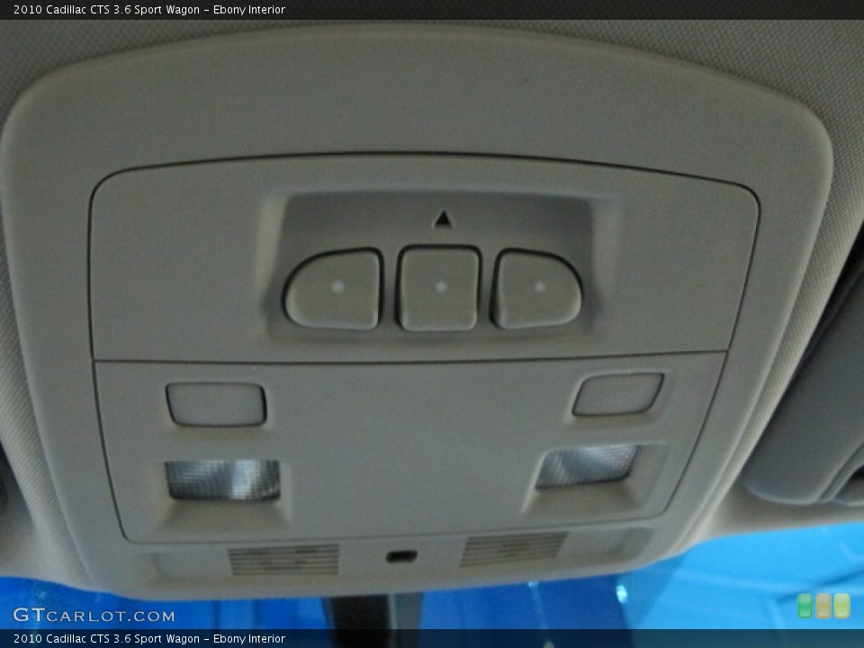 Ebony Interior Controls for the 2010 Cadillac CTS 3.6 Sport Wagon #71048876