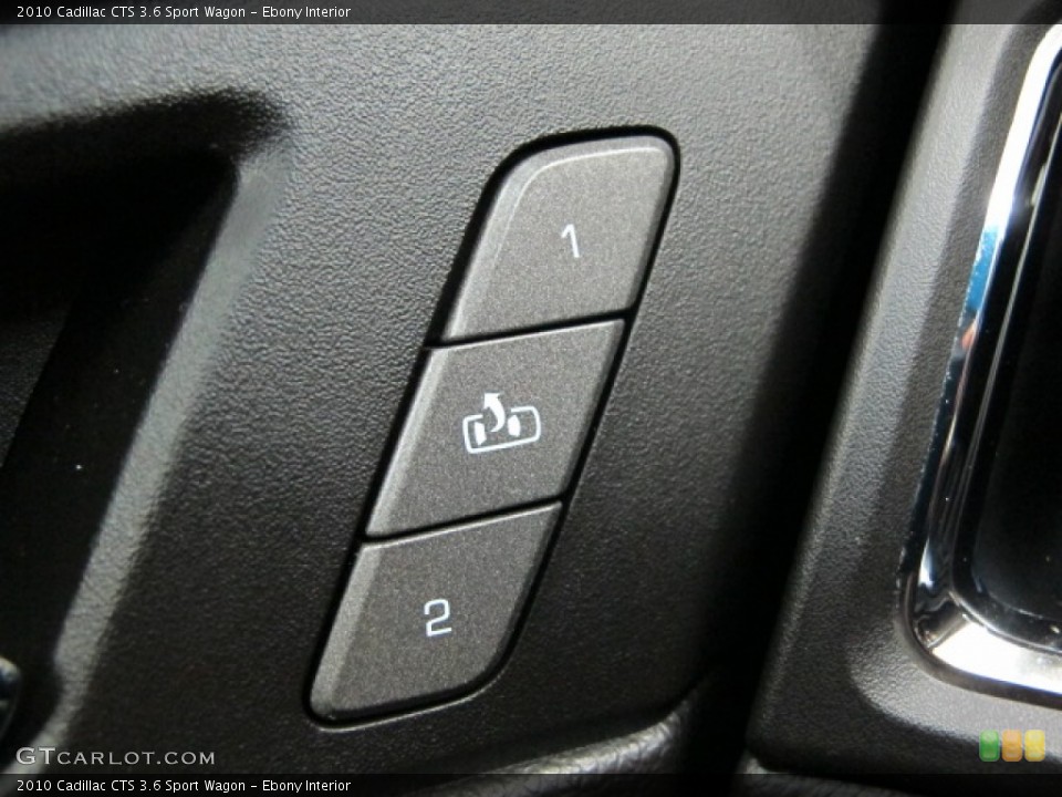 Ebony Interior Controls for the 2010 Cadillac CTS 3.6 Sport Wagon #71048933