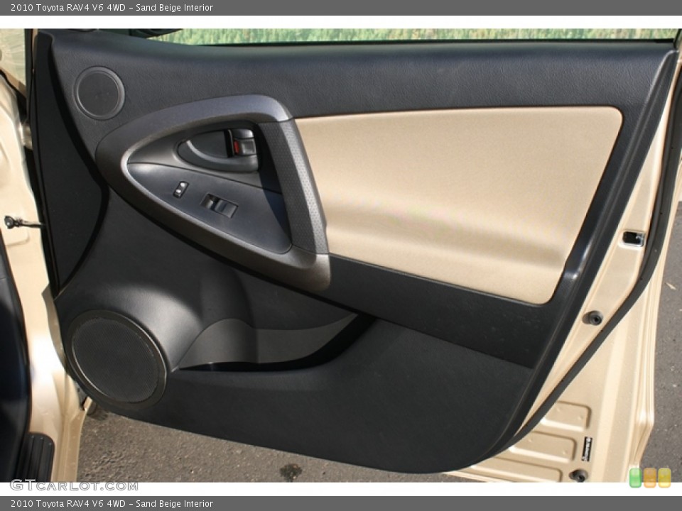 Sand Beige Interior Door Panel for the 2010 Toyota RAV4 V6 4WD #71049776