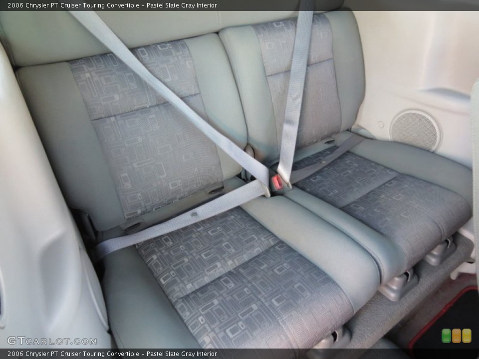 Pastel Slate Gray Interior Rear Seat for the 2006 Chrysler PT Cruiser Touring Convertible #71050586