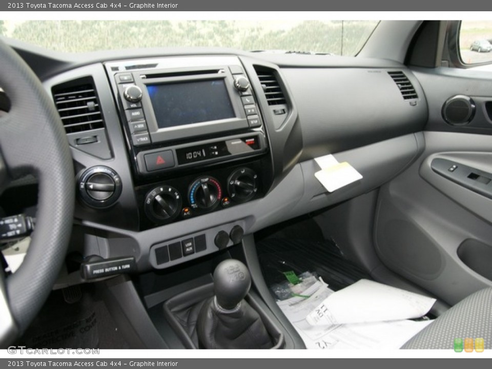 Graphite Interior Dashboard for the 2013 Toyota Tacoma Access Cab 4x4 #71050970