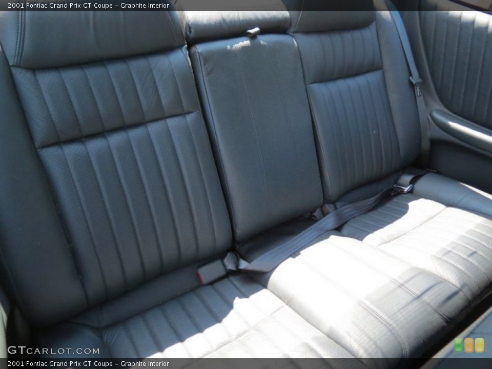 Graphite Interior Rear Seat for the 2001 Pontiac Grand Prix GT Coupe #71051279