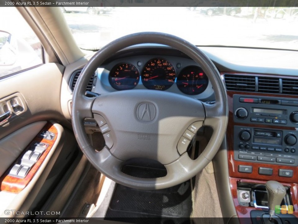 Parchment Interior Steering Wheel for the 2000 Acura RL 3.5 Sedan #71051954
