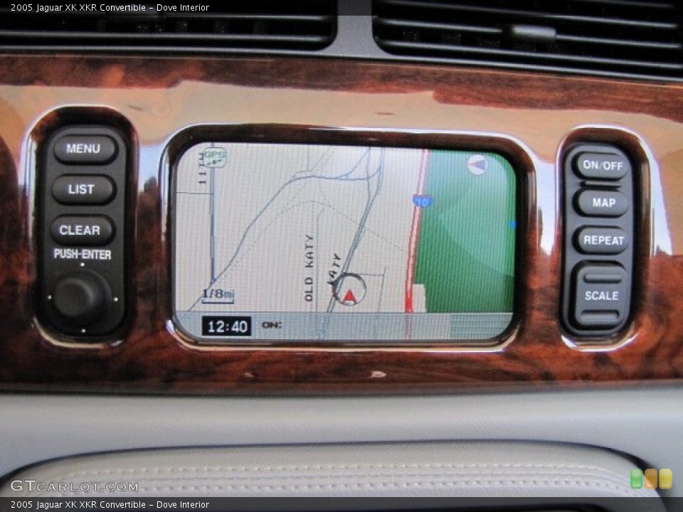 Dove Interior Navigation for the 2005 Jaguar XK XKR Convertible #71056487