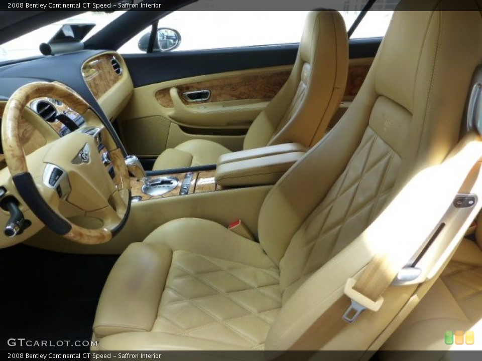 Saffron Interior Photo for the 2008 Bentley Continental GT Speed #71056877