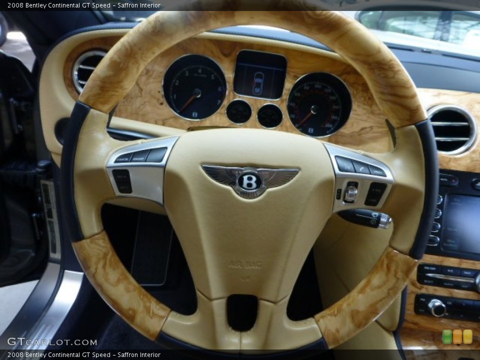 Saffron Interior Steering Wheel for the 2008 Bentley Continental GT Speed #71056951