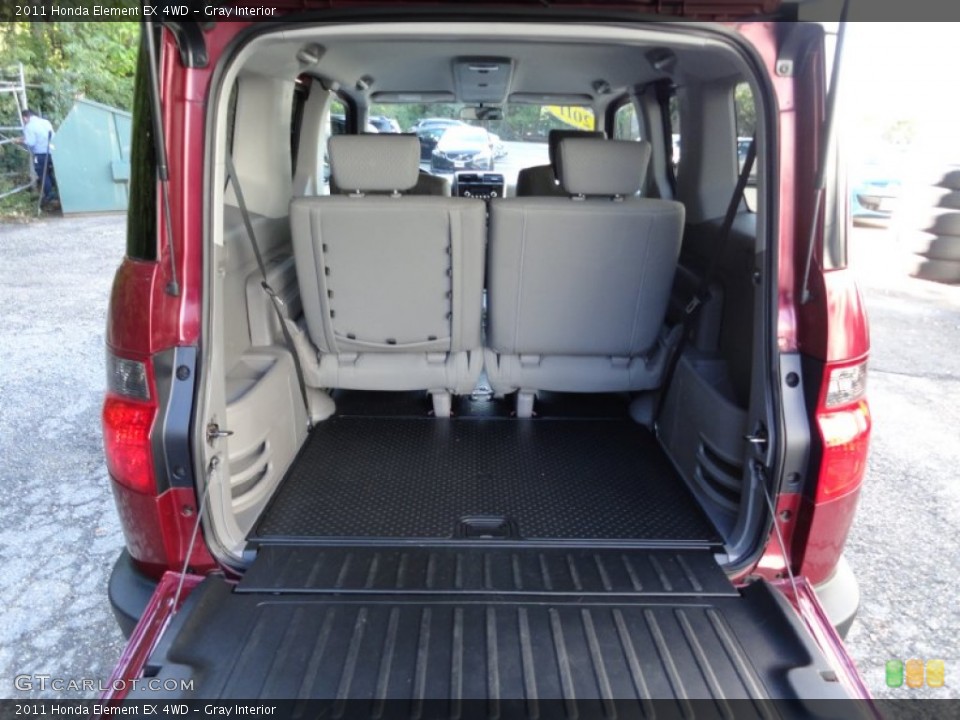 Gray Interior Trunk for the 2011 Honda Element EX 4WD #71057699