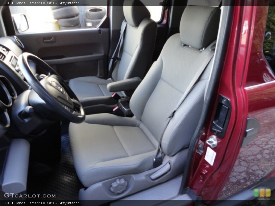 Gray Interior Front Seat for the 2011 Honda Element EX 4WD #71057723