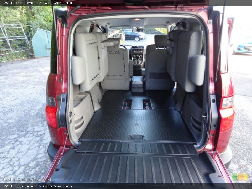 Gray Interior Trunk for the 2011 Honda Element EX 4WD #71057810