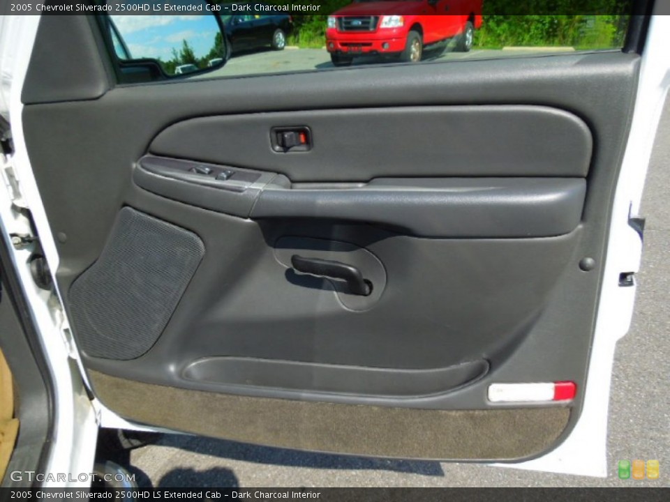 Dark Charcoal Interior Door Panel for the 2005 Chevrolet Silverado 2500HD LS Extended Cab #71059049