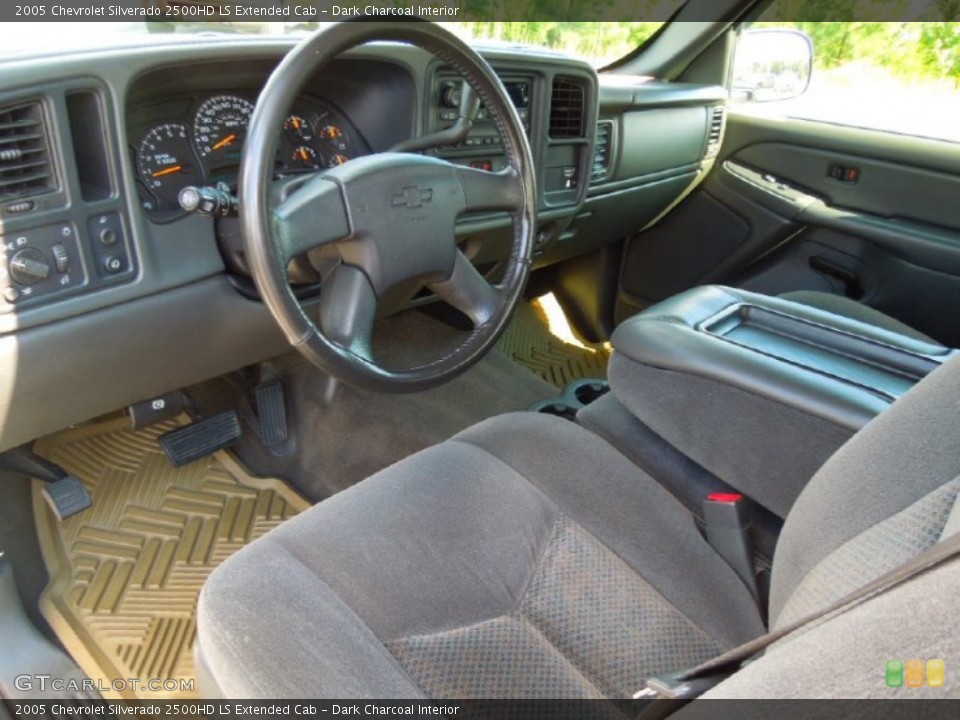 Dark Charcoal Interior Prime Interior for the 2005 Chevrolet Silverado 2500HD LS Extended Cab #71059070