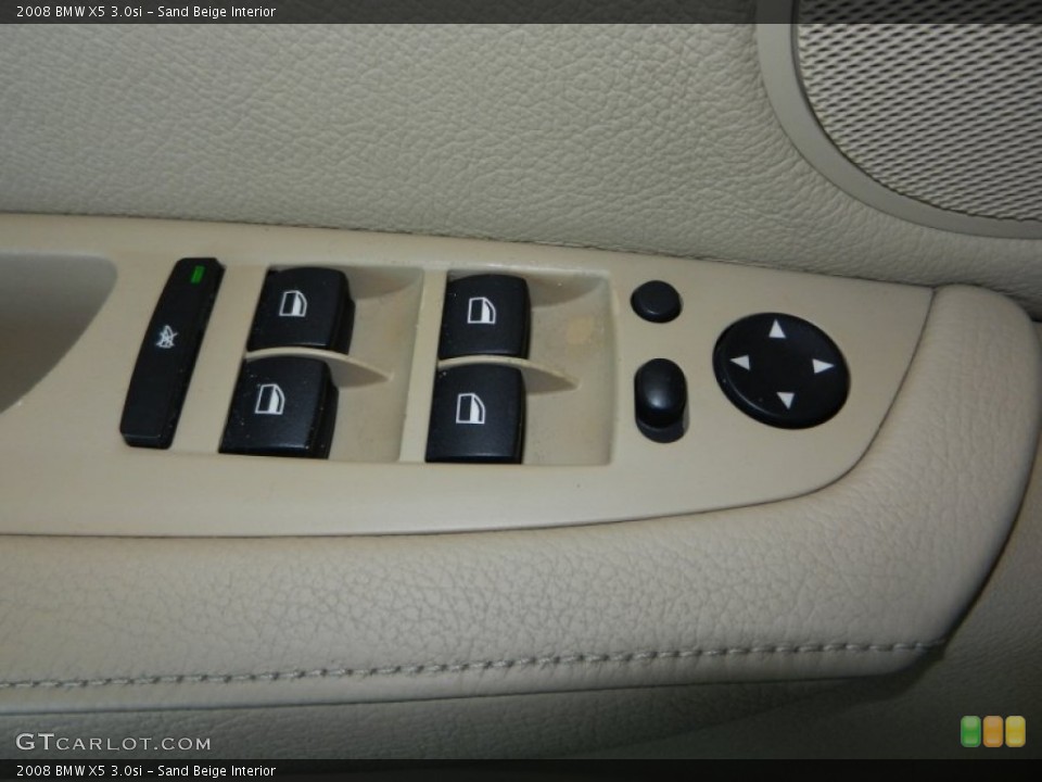 Sand Beige Interior Controls for the 2008 BMW X5 3.0si #71060099