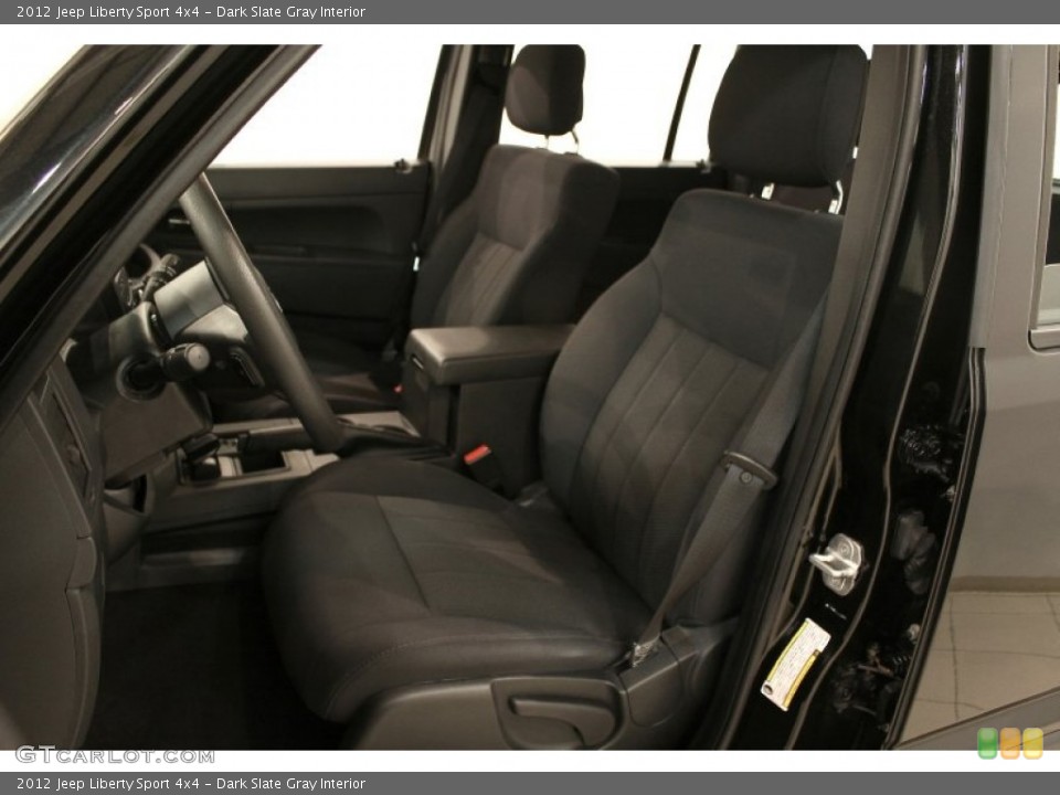 Dark Slate Gray Interior Photo for the 2012 Jeep Liberty Sport 4x4 #71060369
