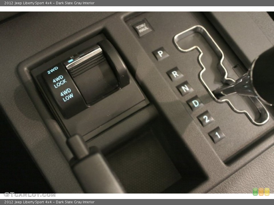 Dark Slate Gray Interior Transmission for the 2012 Jeep Liberty Sport 4x4 #71060384