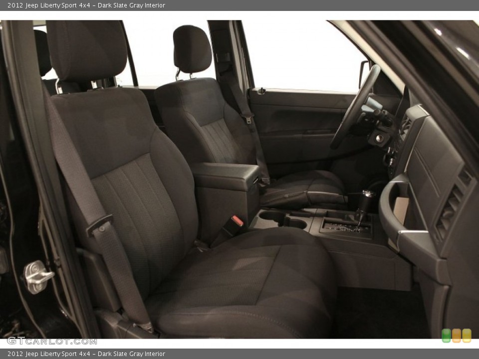 Dark Slate Gray Interior Photo for the 2012 Jeep Liberty Sport 4x4 #71060396