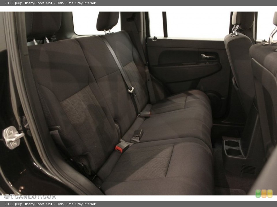 Dark Slate Gray Interior Photo for the 2012 Jeep Liberty Sport 4x4 #71060399