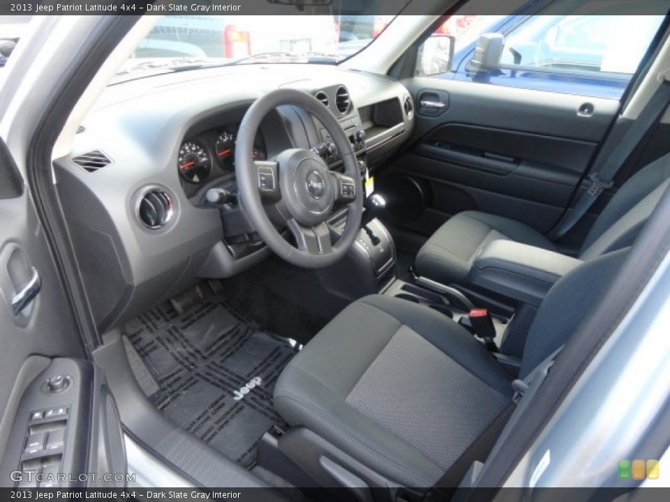 Dark Slate Gray Interior Photo for the 2013 Jeep Patriot Latitude 4x4 #71061833