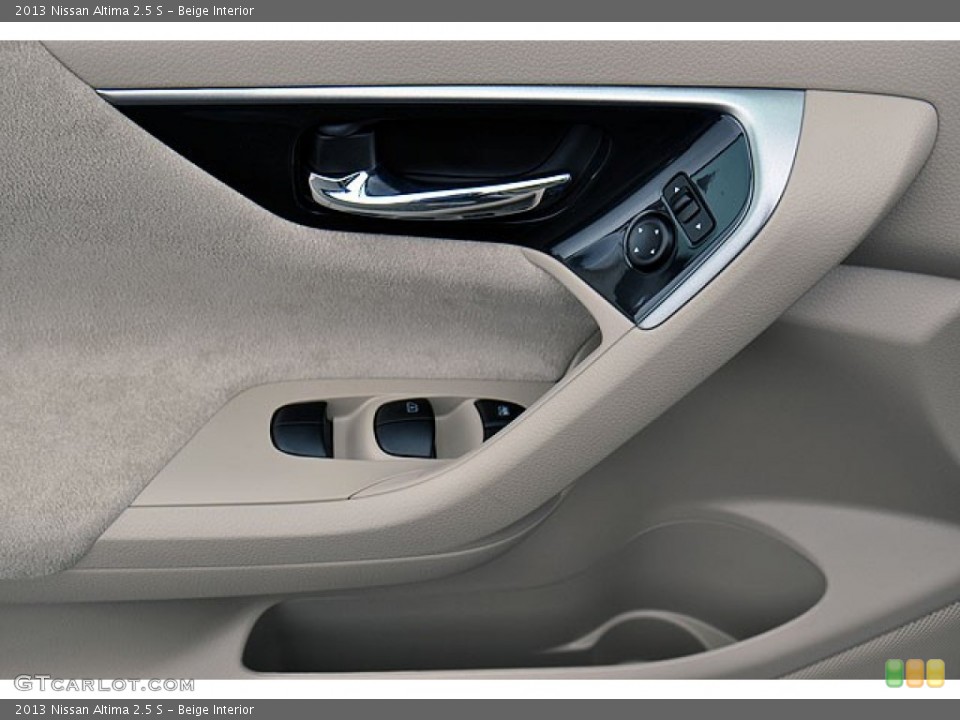 Beige Interior Controls for the 2013 Nissan Altima 2.5 S #71065252