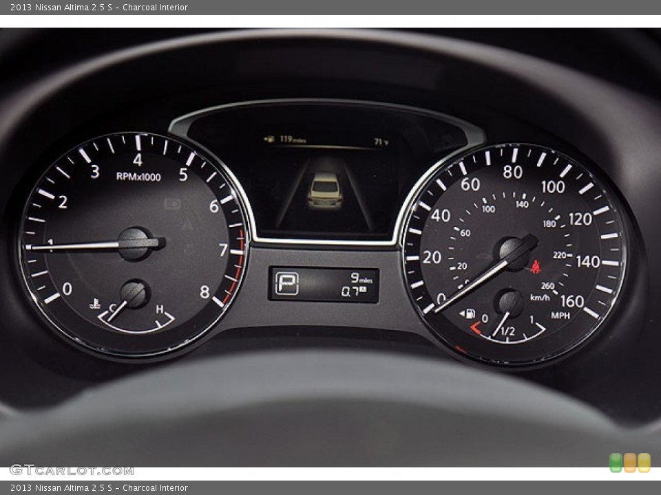 Charcoal Interior Gauges for the 2013 Nissan Altima 2.5 S #71065738