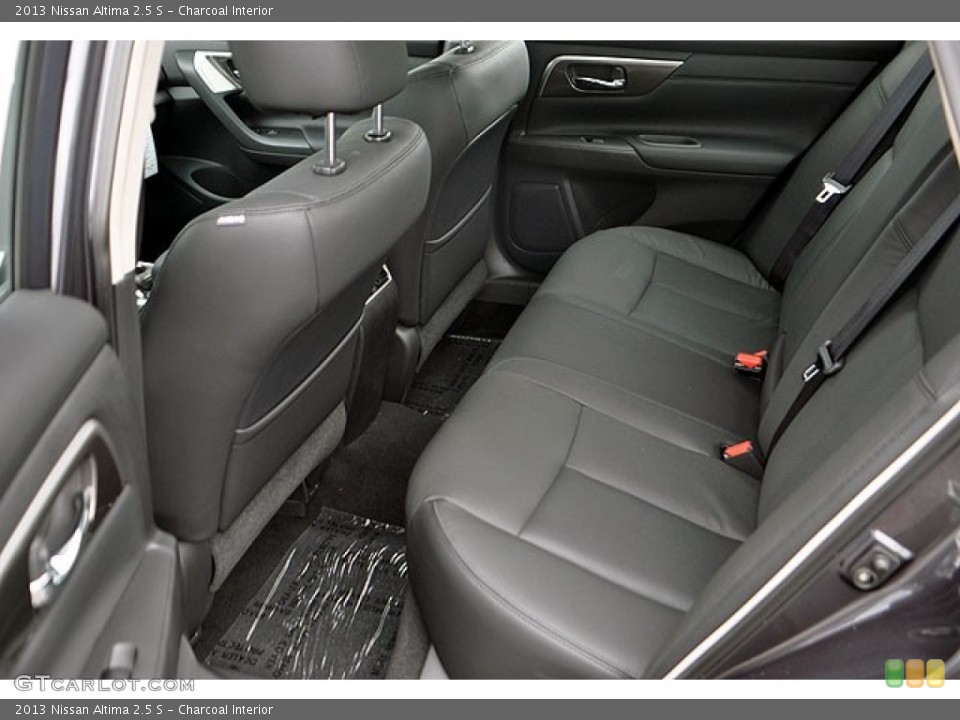 Charcoal Interior Rear Seat for the 2013 Nissan Altima 2.5 S #71065801