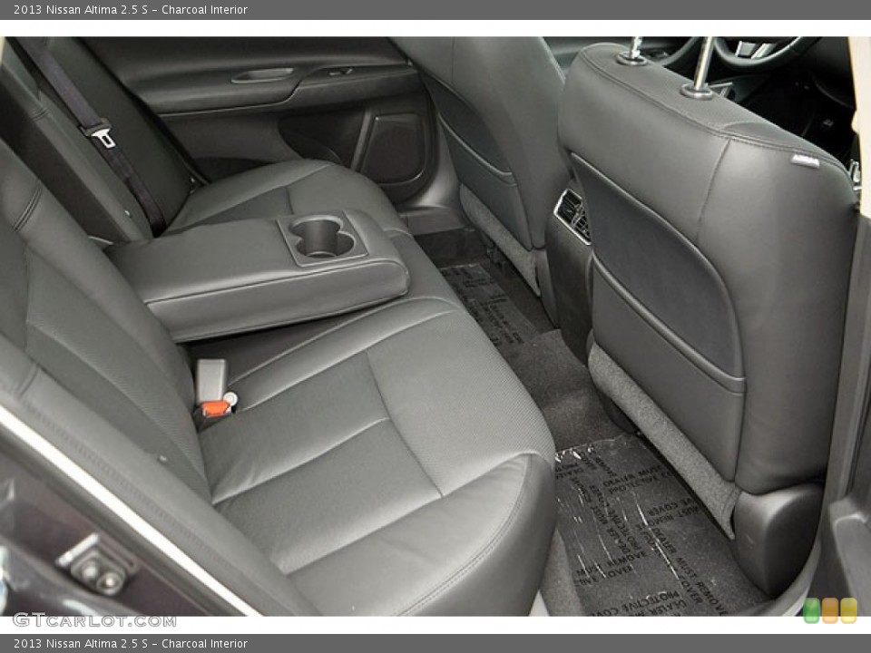Charcoal Interior Rear Seat for the 2013 Nissan Altima 2.5 S #71065819