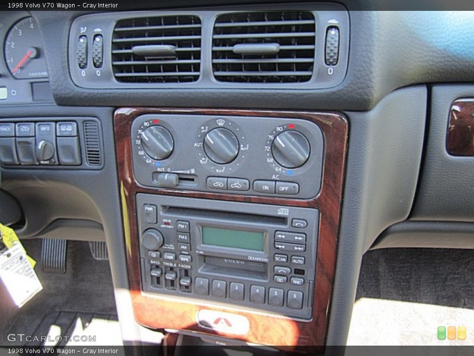 Gray Interior Controls for the 1998 Volvo V70 Wagon #71068750