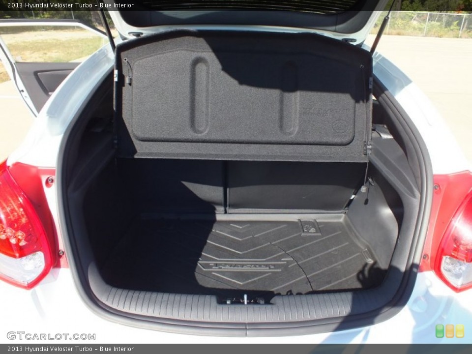 Blue Interior Trunk for the 2013 Hyundai Veloster Turbo #71072020