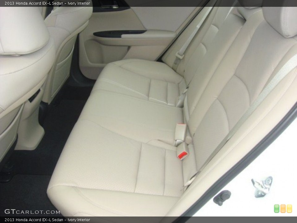 Ivory Interior Rear Seat for the 2013 Honda Accord EX-L Sedan #71072068