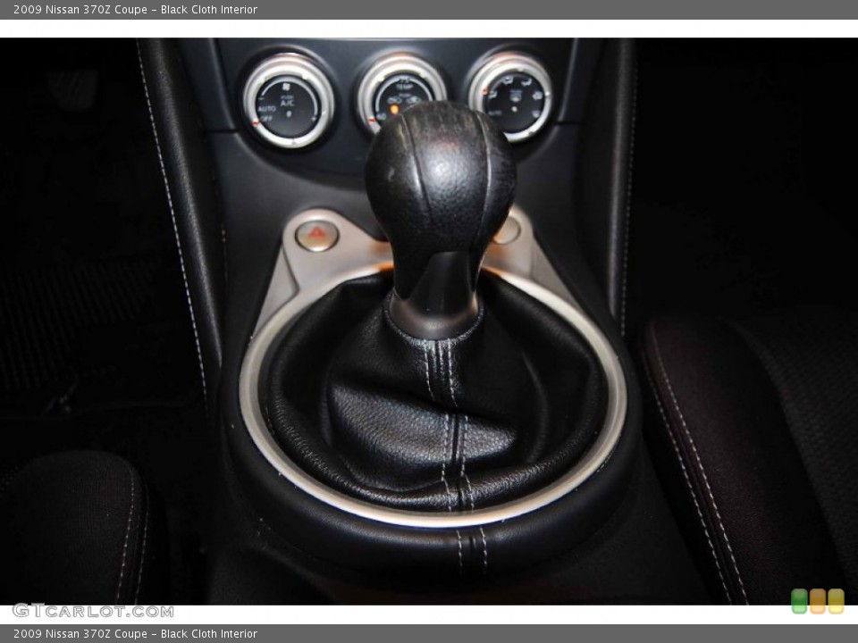 Black Cloth Interior Transmission for the 2009 Nissan 370Z Coupe #71073133