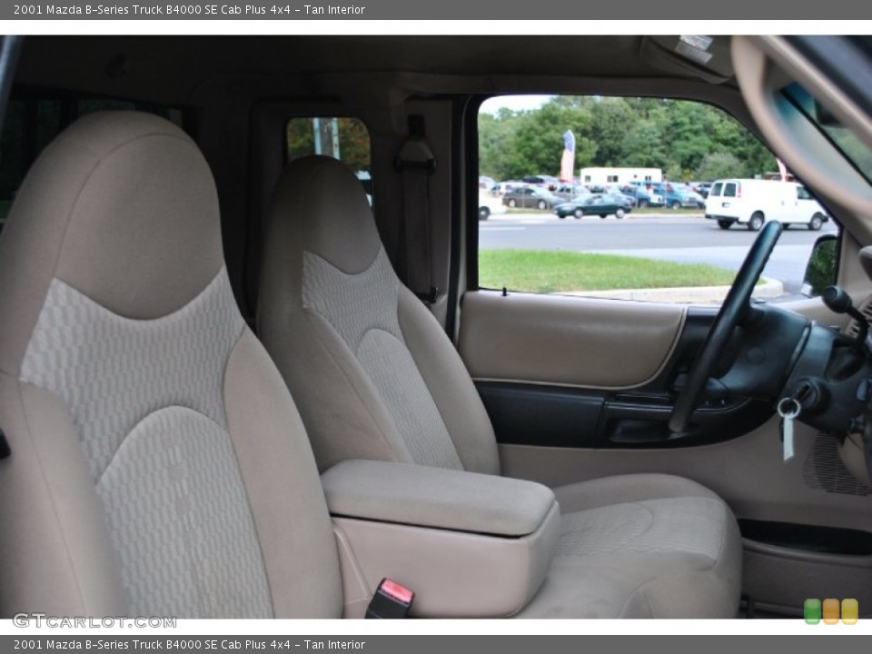 Tan Interior Photo for the 2001 Mazda B-Series Truck B4000 SE Cab Plus 4x4 #71075785