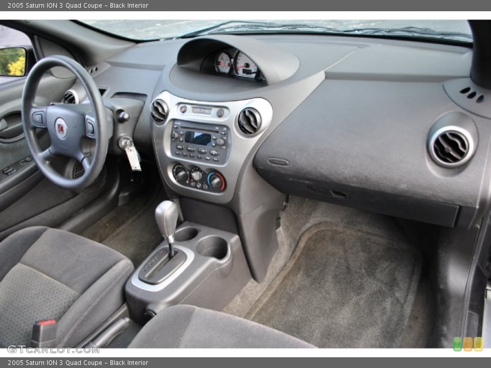 Black Interior Dashboard for the 2005 Saturn ION 3 Quad Coupe #71076601