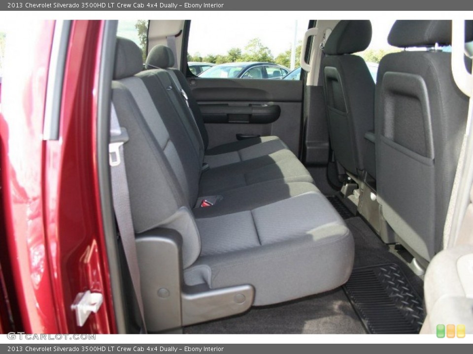 Ebony Interior Rear Seat for the 2013 Chevrolet Silverado 3500HD LT Crew Cab 4x4 Dually #71078632