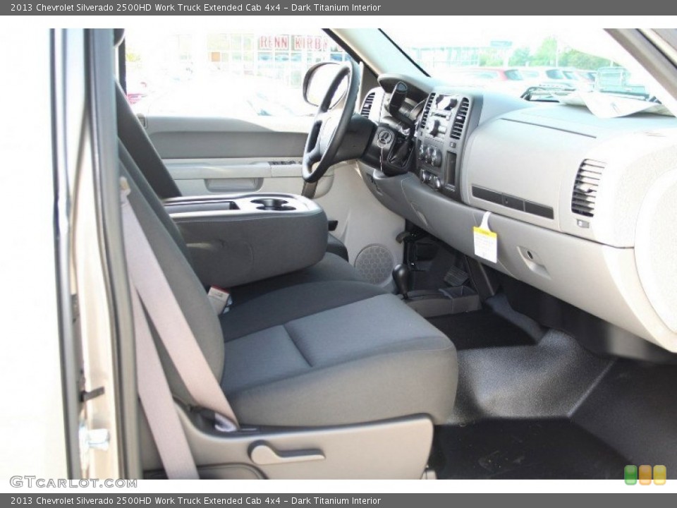 Dark Titanium Interior Photo for the 2013 Chevrolet Silverado 2500HD Work Truck Extended Cab 4x4 #71078962
