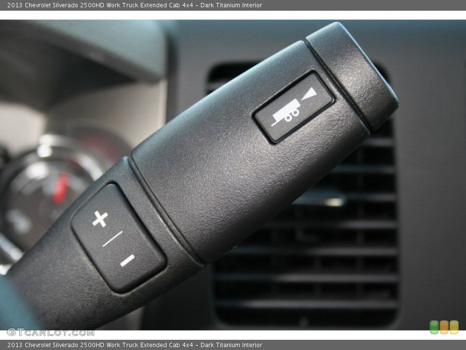 Dark Titanium Interior Transmission for the 2013 Chevrolet Silverado 2500HD Work Truck Extended Cab 4x4 #71079106