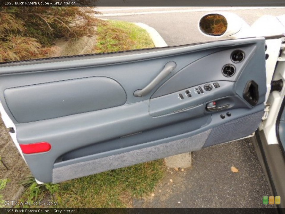 Gray Interior Door Panel for the 1995 Buick Riviera Coupe #71079271