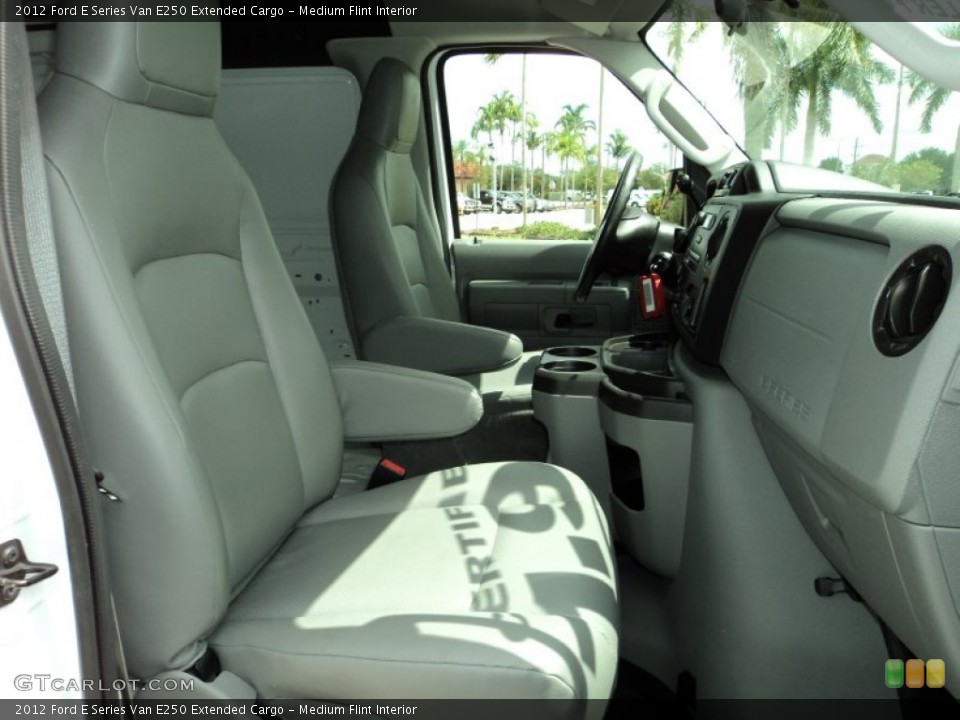 Medium Flint Interior Photo for the 2012 Ford E Series Van E250 Extended Cargo #71079508