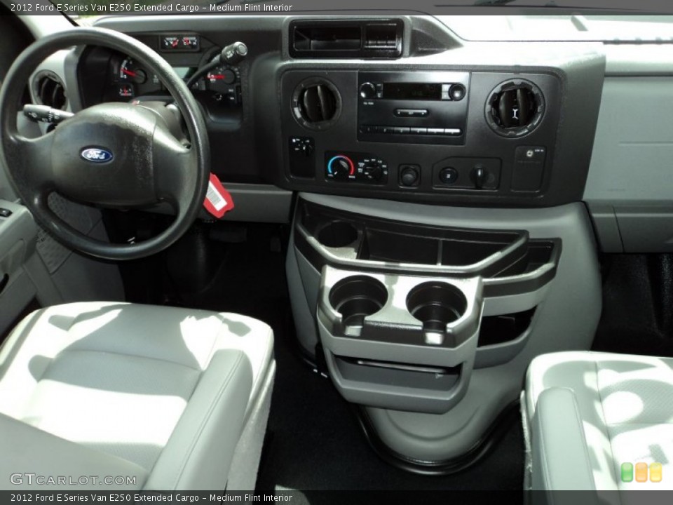 Medium Flint Interior Dashboard for the 2012 Ford E Series Van E250 Extended Cargo #71079544